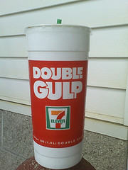 A very large soda