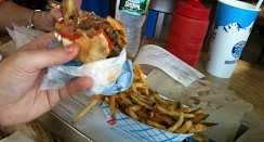 Burger and Fries
