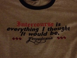 Intercourse T-shirt