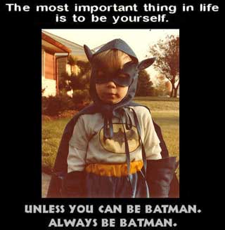 always be batman